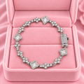 Silver Clover Bracelet