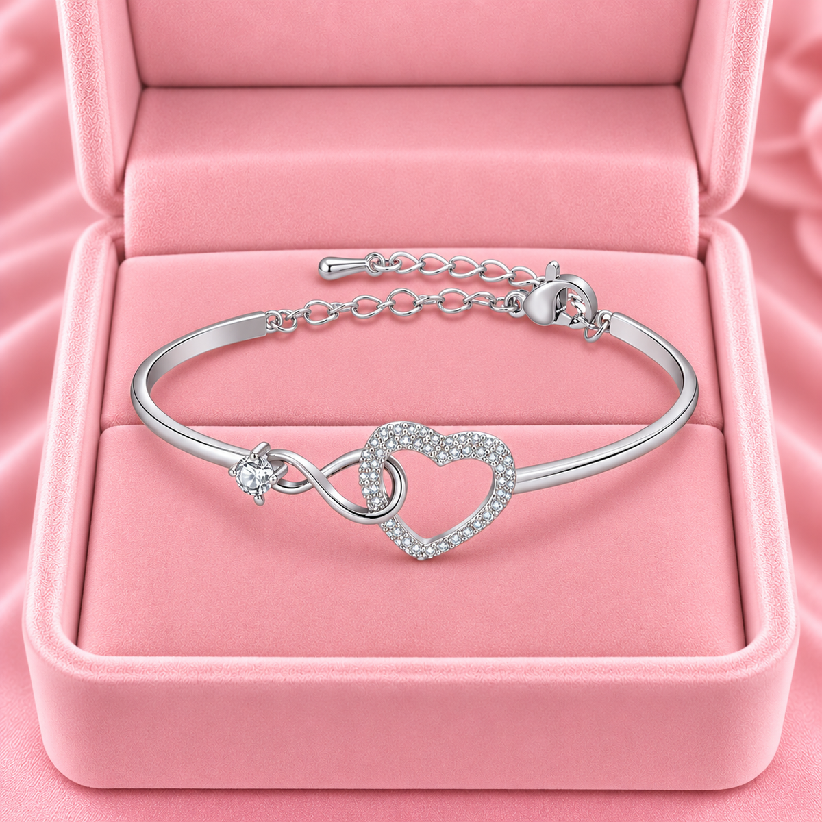 Infinity Heart Bracelet