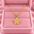 Gold Flower Necklace